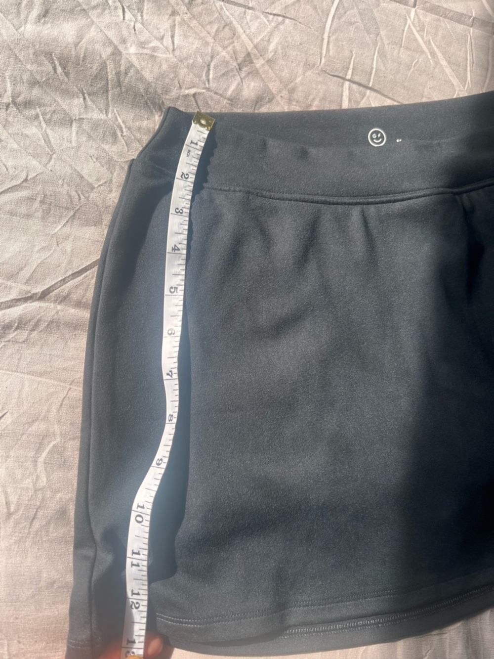 Gilly Hicks Black Athletic Skort with Built-In Shorts - Picture 9 of 14